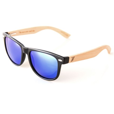 Amevie Bamboo Wayfarer Sunglasses
